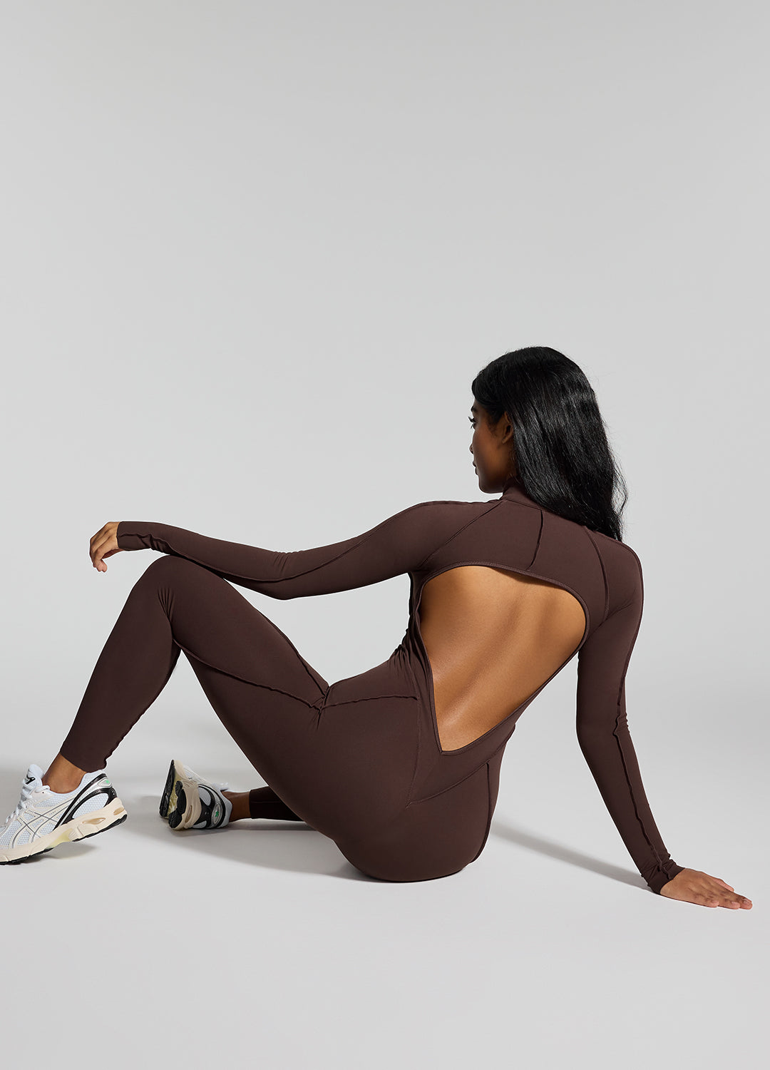 Macacão Skin Fit - Chocolate