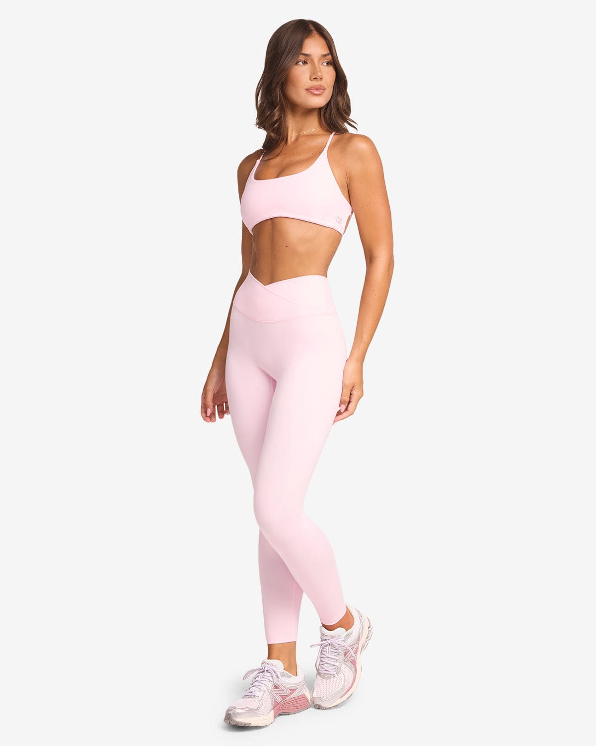 Legging Fade Crossover - Rosa Blush