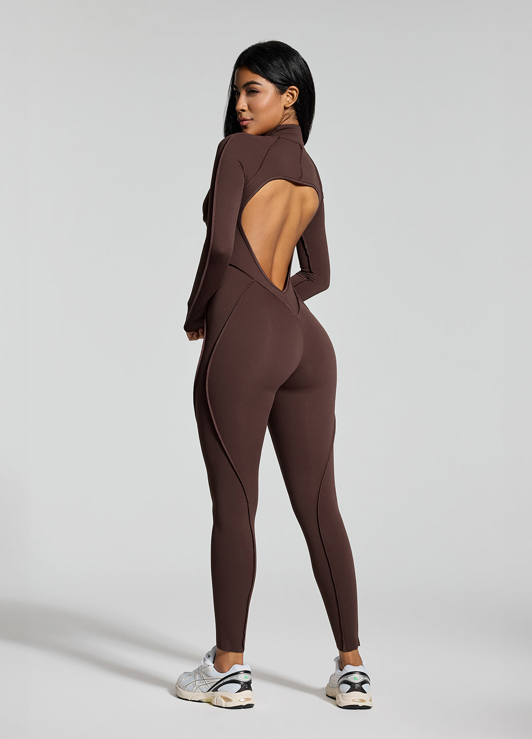Macacão Skin Fit - Chocolate