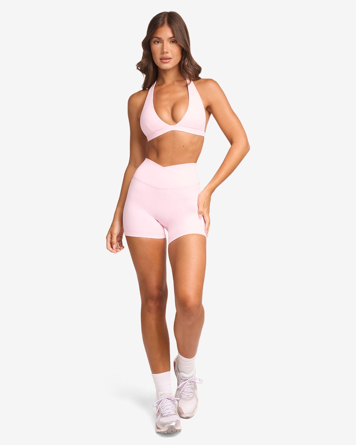Shorts Crossover | Rosa Blush