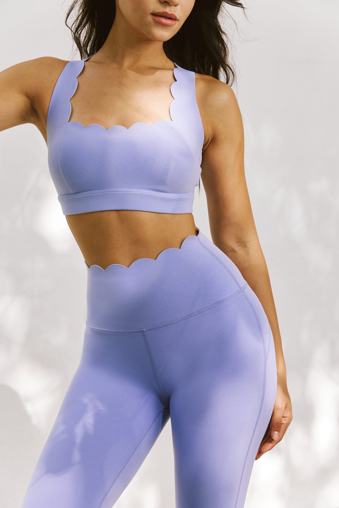 Top Nuvem Sports Bra - Lilás