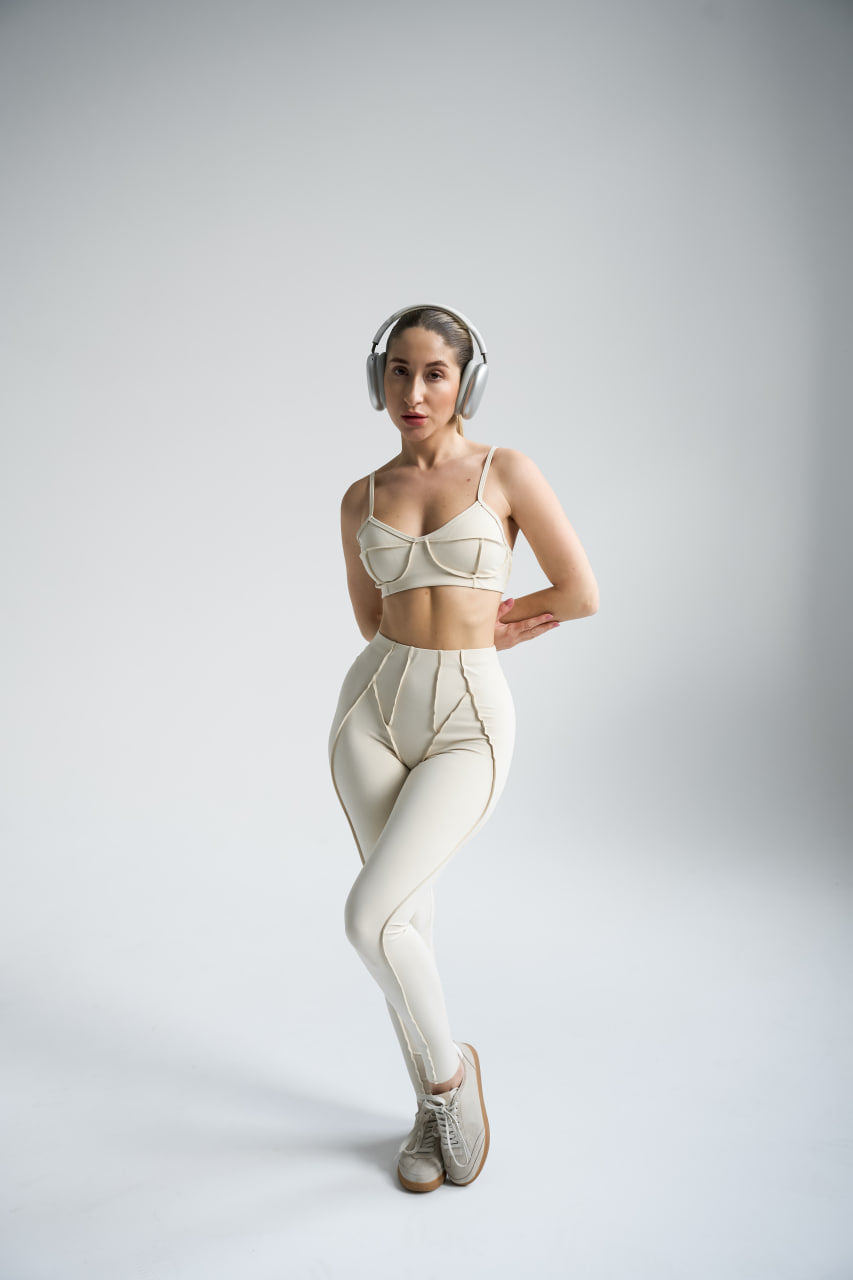Conjunto Skin Fit - Marfim