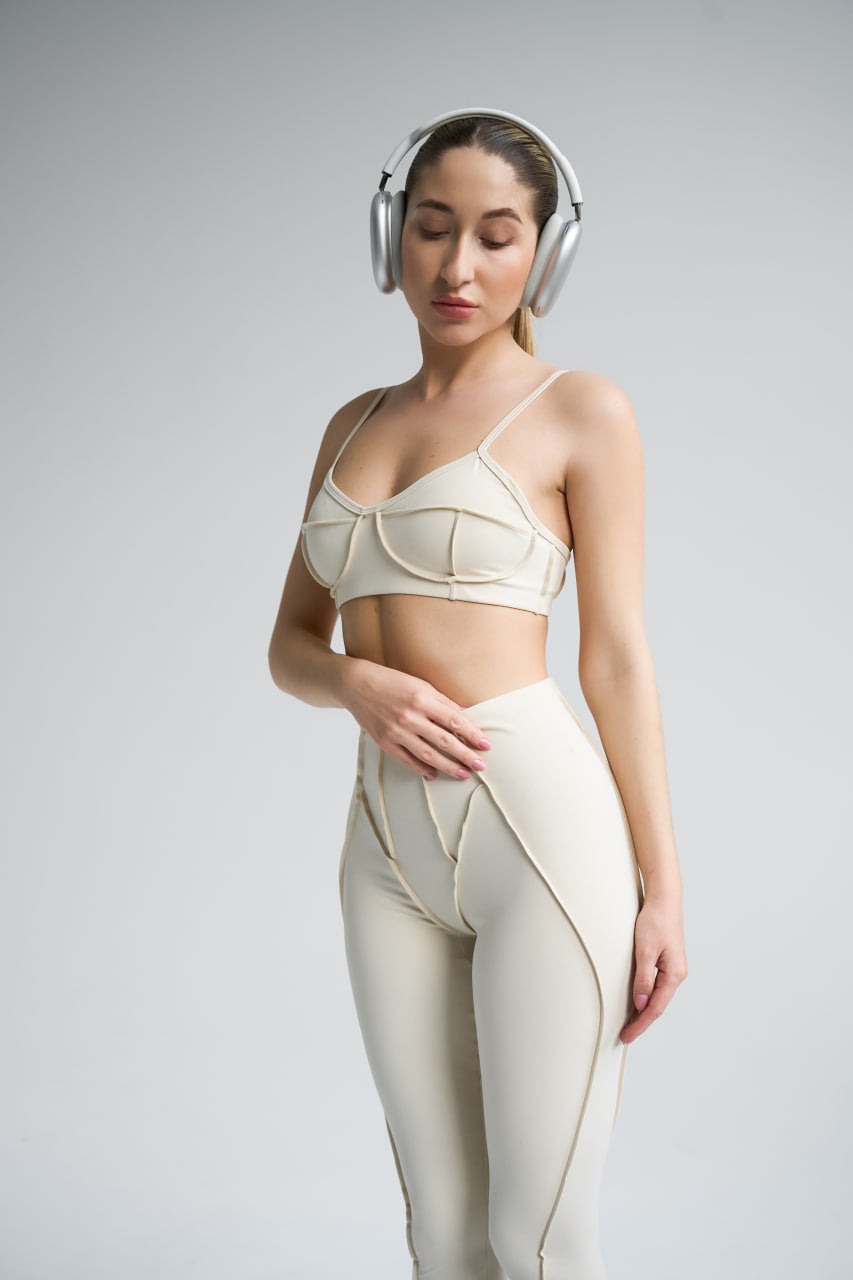 Conjunto Skin Fit - Marfim
