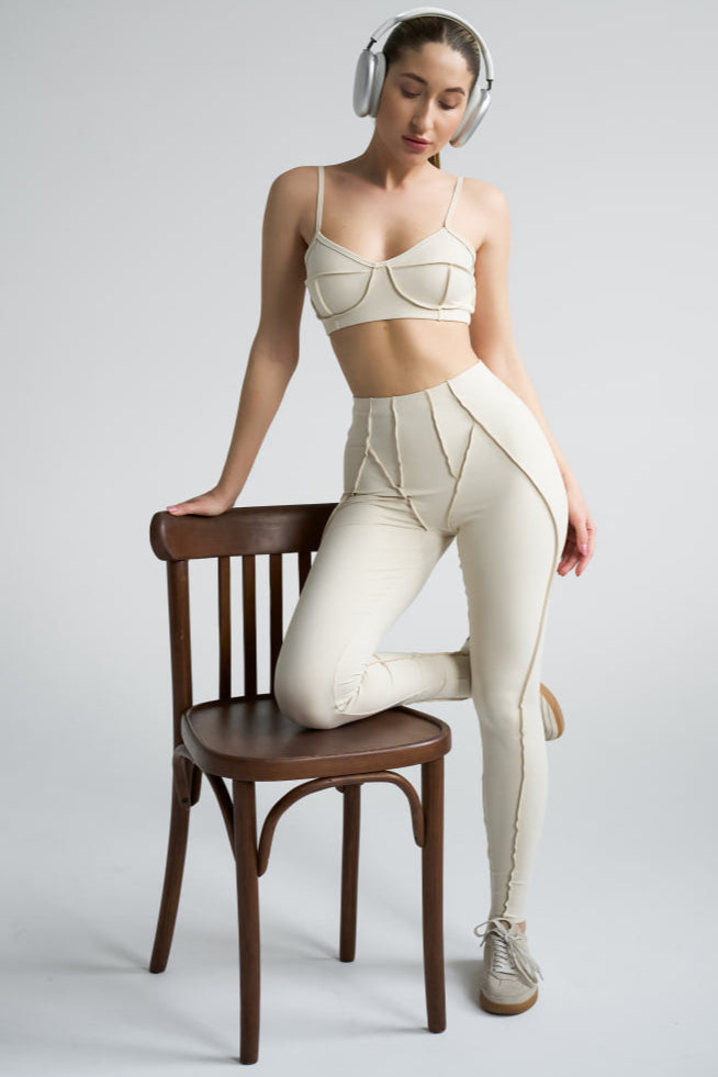 Conjunto Skin Fit - Marfim